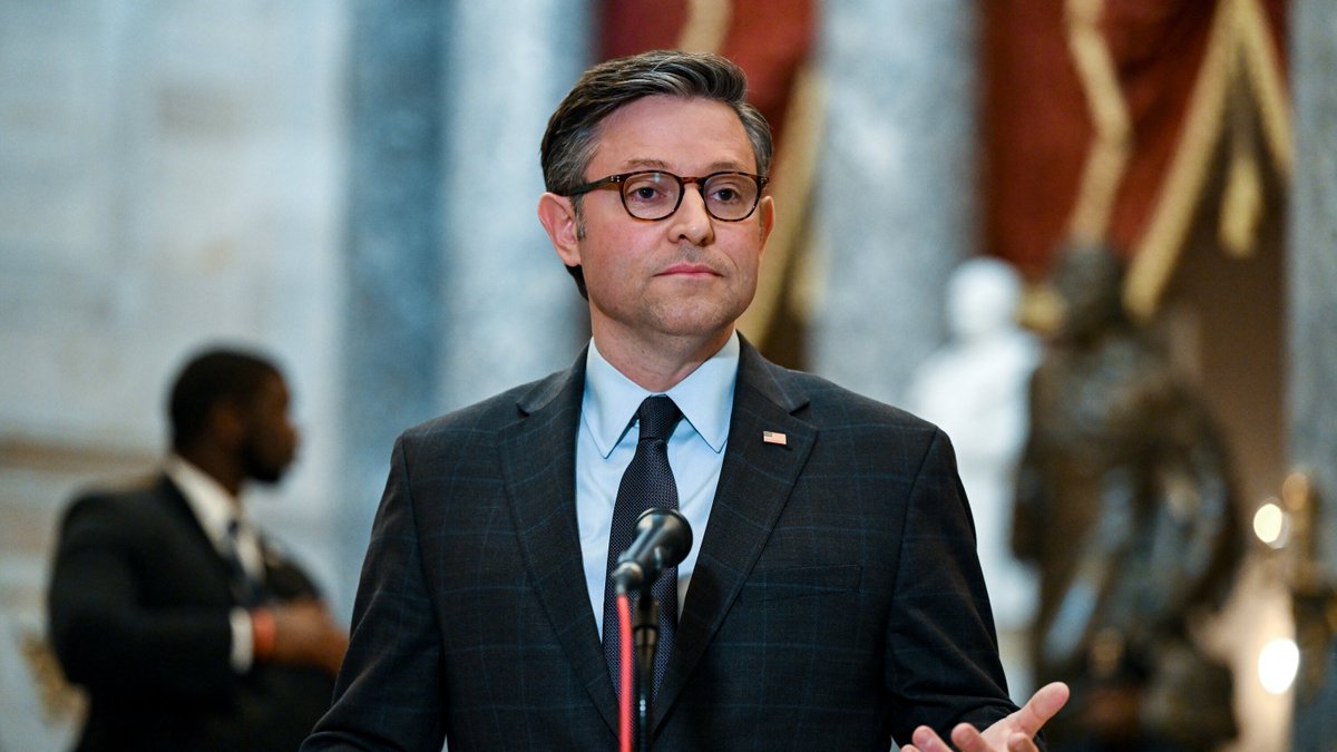 ChetterHub's tweet photo. Speaker @MikeJohnson can’t math or won’t math. CBO says his “One Big Beautiful Bill” blows a $3.8 trillion hole in the deficit. His solution? Just…pretend it doesn’t. Also, slicing $700B from Medicaid and calling it “abuse control” is peak cruelty dressed as policy. #GOPMath https://t.co/MtaNH6xya7