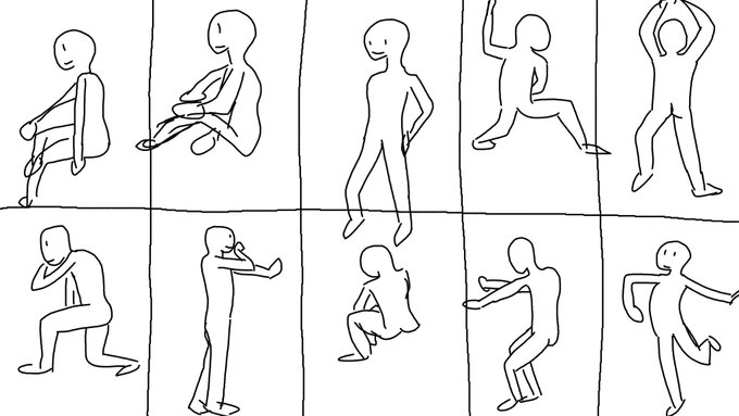 朝練その340
左上の2つはなんだか脳みその働いていない状態で描いたのでわからなくなった。動画が出来上がって気が緩んでいる。 