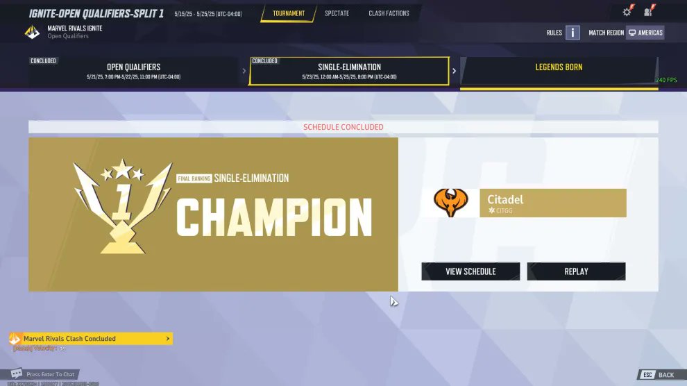 Velocity_Tvv's tweet image. Won Ignite Quals #1 #Real