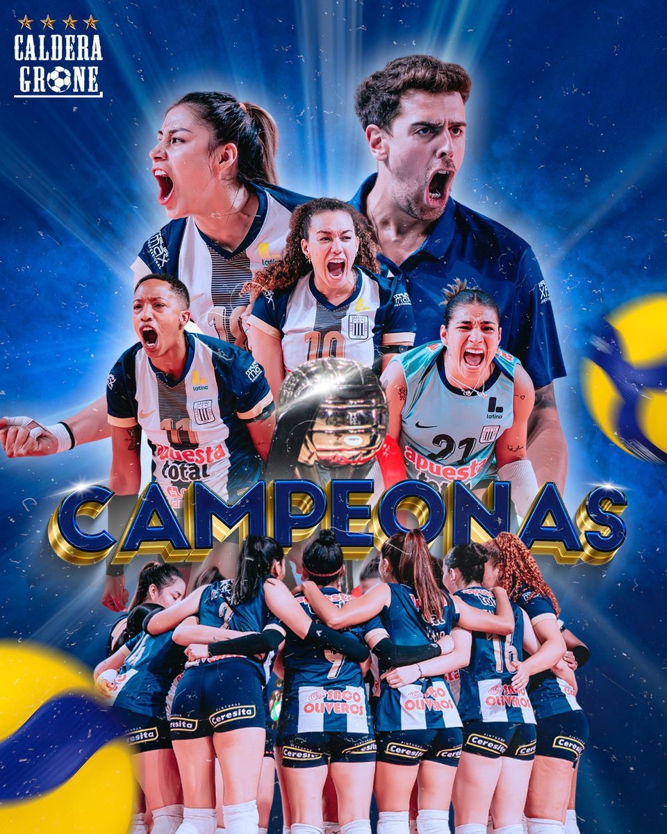 cALderaGrone's tweet photo. ¡@AlianzaLimaVB BICAMPEONAS DE LA LIGA PERUANA DE VÓLEY! 👏🏾🏆🏆

¡𝑨𝑹𝑹𝑰𝑩𝑨 𝑨𝑳𝑰𝑨𝑵𝒁𝑨, 𝑻𝑶𝑫𝑨 𝑳𝑨 𝑽𝑰𝑫𝑨! 

#BicampeonasConCorazón 
#ArribaAlianza
#ConAlianzaSiempre https://t.co/7paTkMeTrc