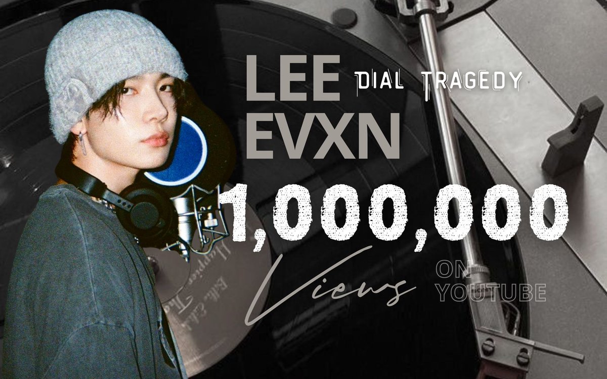 [ 📞] EVXN LEE | Ringtone 

‘Dial Tragedy’ by EVAN has now reached 1M Views with 188K likes.

🔗youtu.be/F6Ix6V2Cx-w?si…

A MILLION RINGS FOR HEESEUNG
#EVAN_DialTragedy 
#ENHYPEN_HEESEUNG #EVANLEE