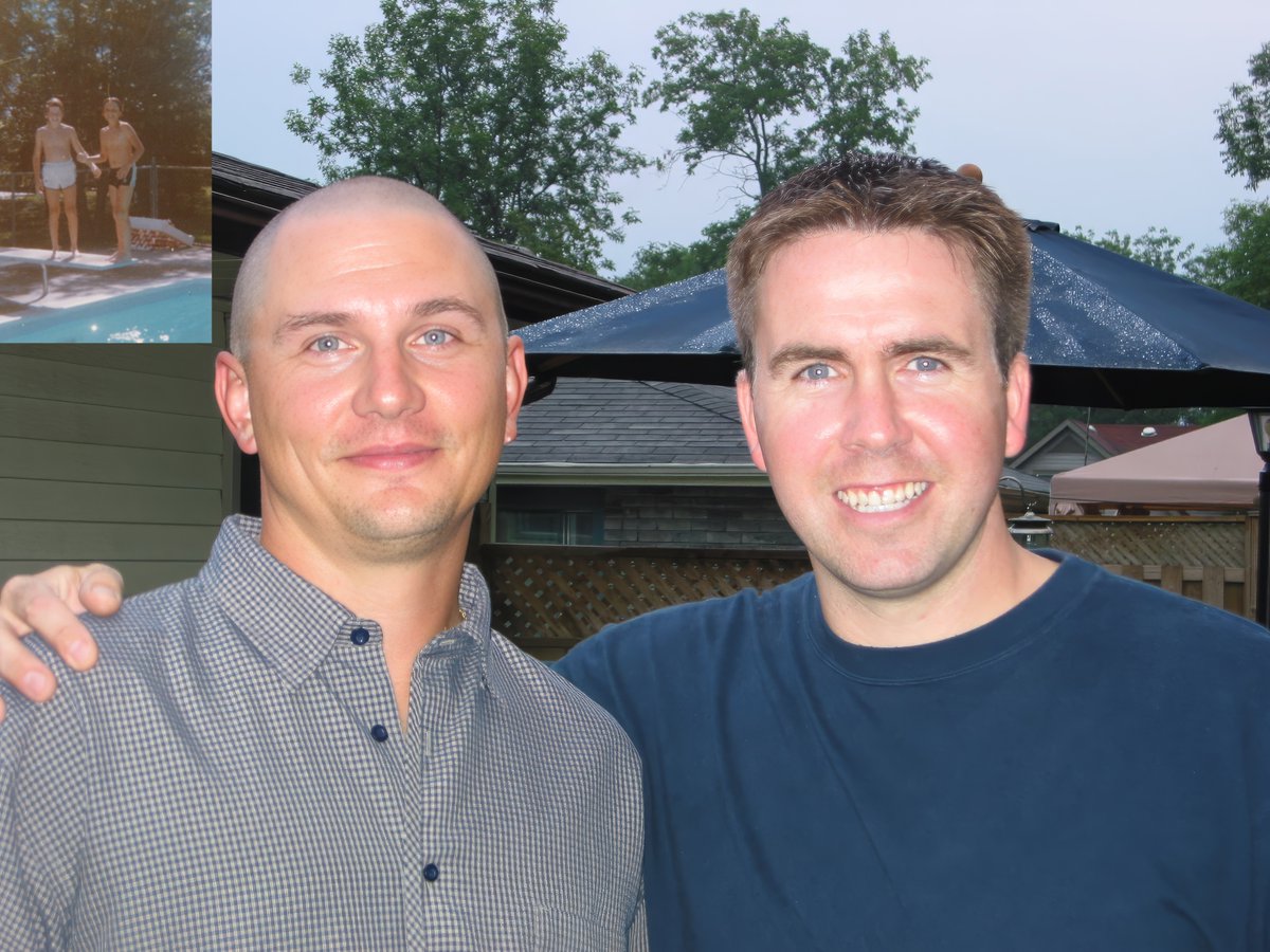 Sayers291's tweet image. Congratulations to my lifelong friend, Sam Saban, on his promotion to Sergeant with Calgary Police Service.  And thanks again for introducing me to Rush-Hemispheres in 1979.  
@saban1969 @CalgaryPolice