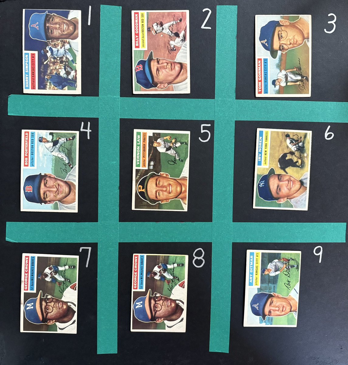 burrisjohn's tweet image. Lot #61
1956 Topps
$3 each
Claim by number
See my pinned tweet for shipping and payment info.
