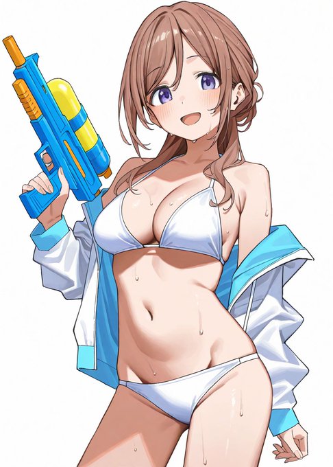 水着 莉波
#学マス 