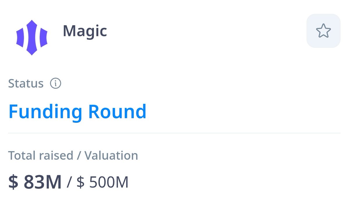 GNewton , Magic Newton 

Magic Raise $83M , định giá $500M

Tuần mới mời bạn nhận 250 Credits

Ai chưa tham gia thì đky nhé
(Người mới kiếm gần 2k Credits)
magicnewton.com/portal?referra…

Code Kaito: 8NESaVYXh65A
Đăng về Magic Newton cho đến khi TGE.