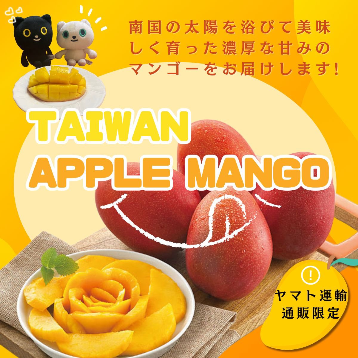 ⋱ ＃ヤマト運輸 通販限定 ⋰ みずみずしい果肉が特徴の台湾産アップル