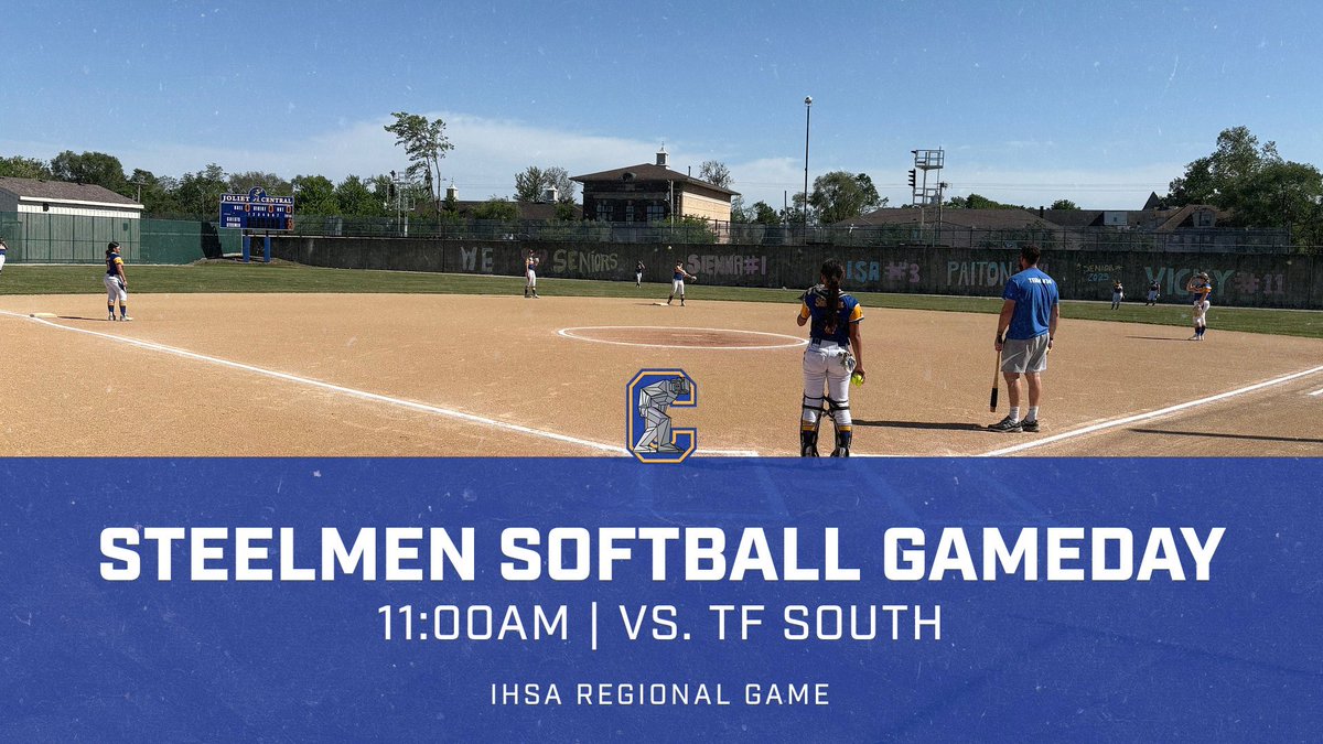 Steelmen Softball takes on TF South at HOME Tomorrow (Monday) at 11am 
Come out to cheer your Steelmen on!