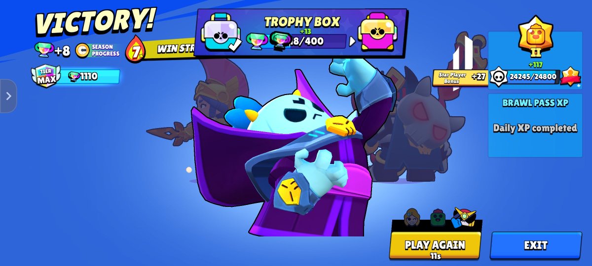 spike 1100 trophies + gold 3 mastery if anyone cares