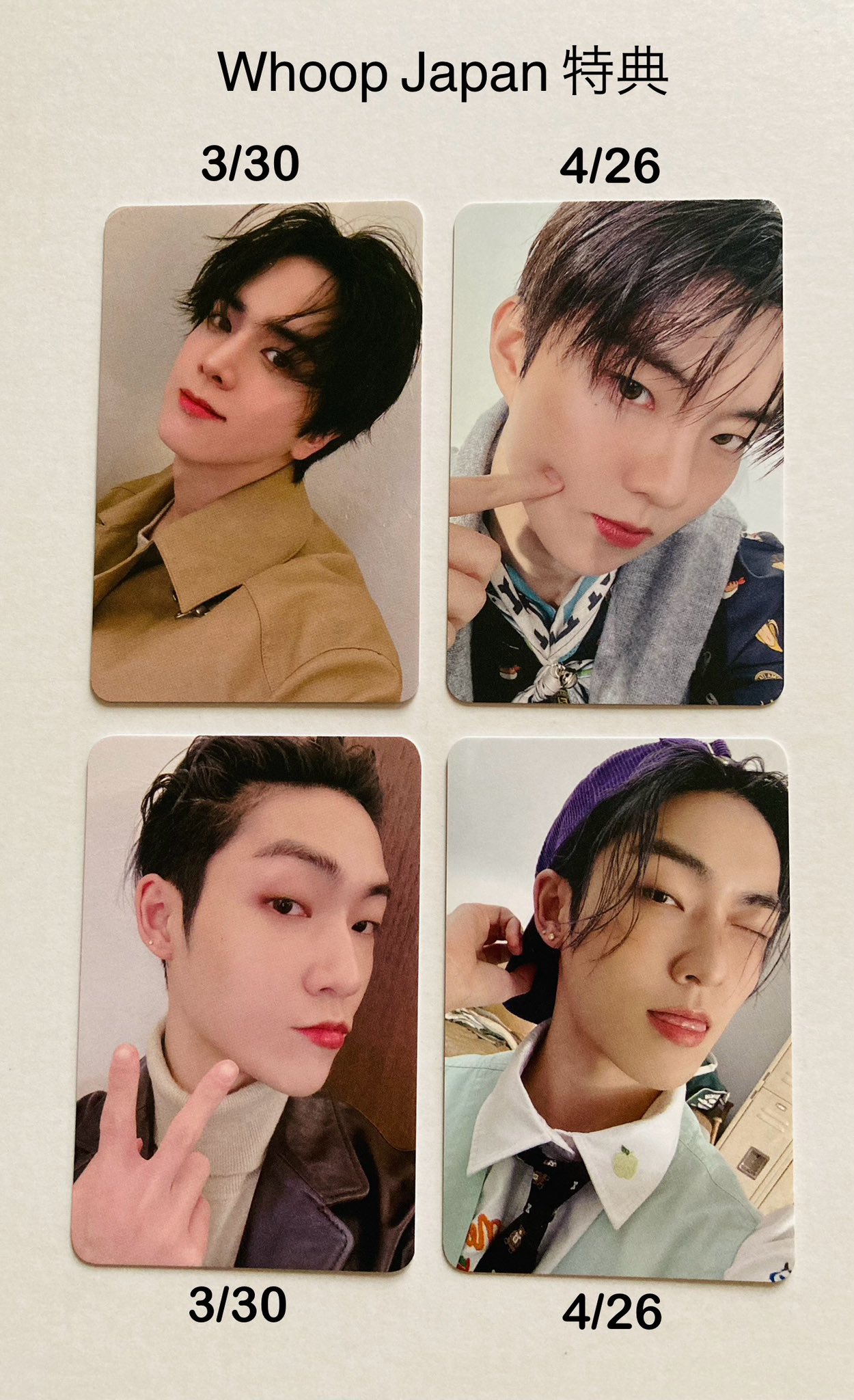theboyz roar トレカ ソヌ ミニレコード うさぎ