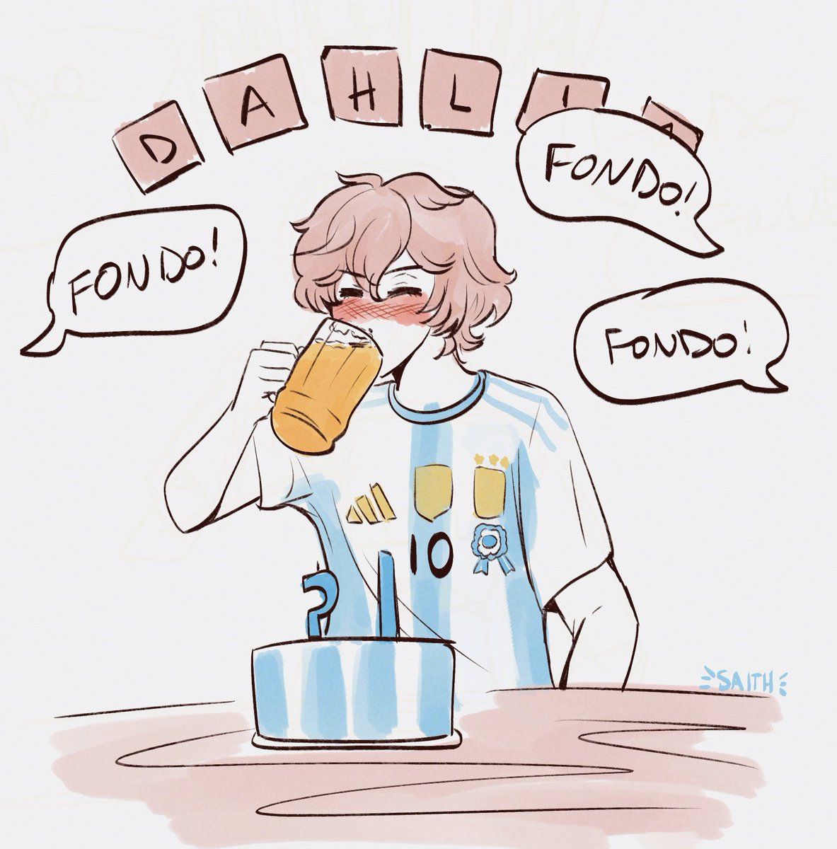 HAPPY BIRTHDAY DAHLIA VIVA LA PATRIA 💥 
#Dahlia #GenshinImpact