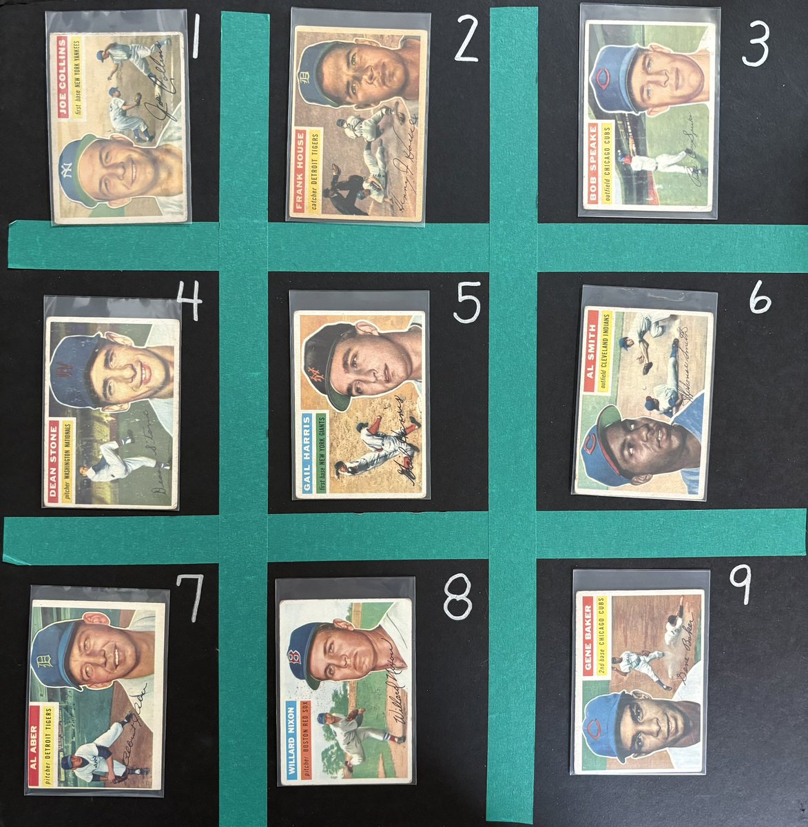burrisjohn's tweet image. Lot #65
1956 Topps
$2 each
Claim by number
See my pinned tweet for shipping and payment info.