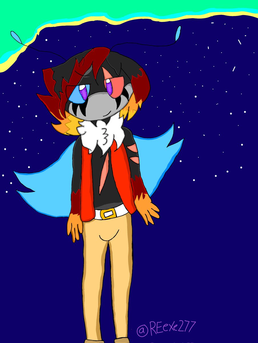 RExe277's tweet photo. Les presento a eclipse.exe un nuevo personaje que hice es un fusión de otros dos personajes/I present to you eclipse.exe a new character that I made is a fusion of two other characters https://t.co/iuEZYKZFsf