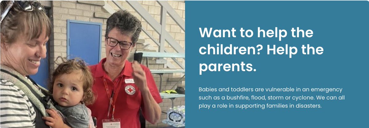 1/ With floodwater receding in the Hunter and the Mid-North Coast of NSW, pregnant women and mothers with babies and toddlers need recovery supports that take account of their special needs. If you are in these regions, please share the ABA disaster resources.