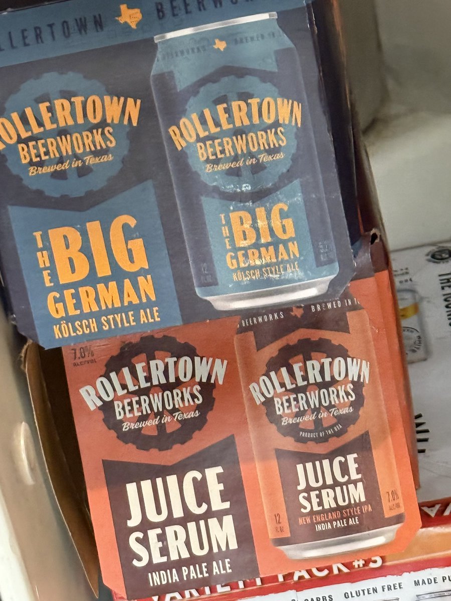 The best thing about a 10AM kid’s bday party at <a href="/HatCreekBurgers/">Hat Creek Burger Co.</a> - Allen is the <a href="/HEB/">H-E-B</a> next door to pick up some <a href="/rollertown/">@Rollertown Beerworks</a> afterwards. And on <a href="/SkinWade/">Jeff Skin Wade</a>’s birthday too!
<a href="/BenRogers/">Ben Rogers</a> 
<a href="/RollerTownTommy/">Tommy Miller</a>