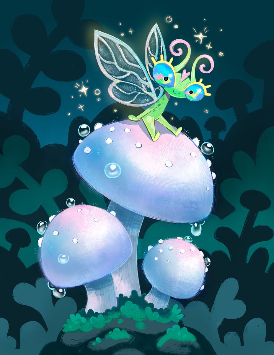 Bug fairy 🪲
.
#art #oc #fairy