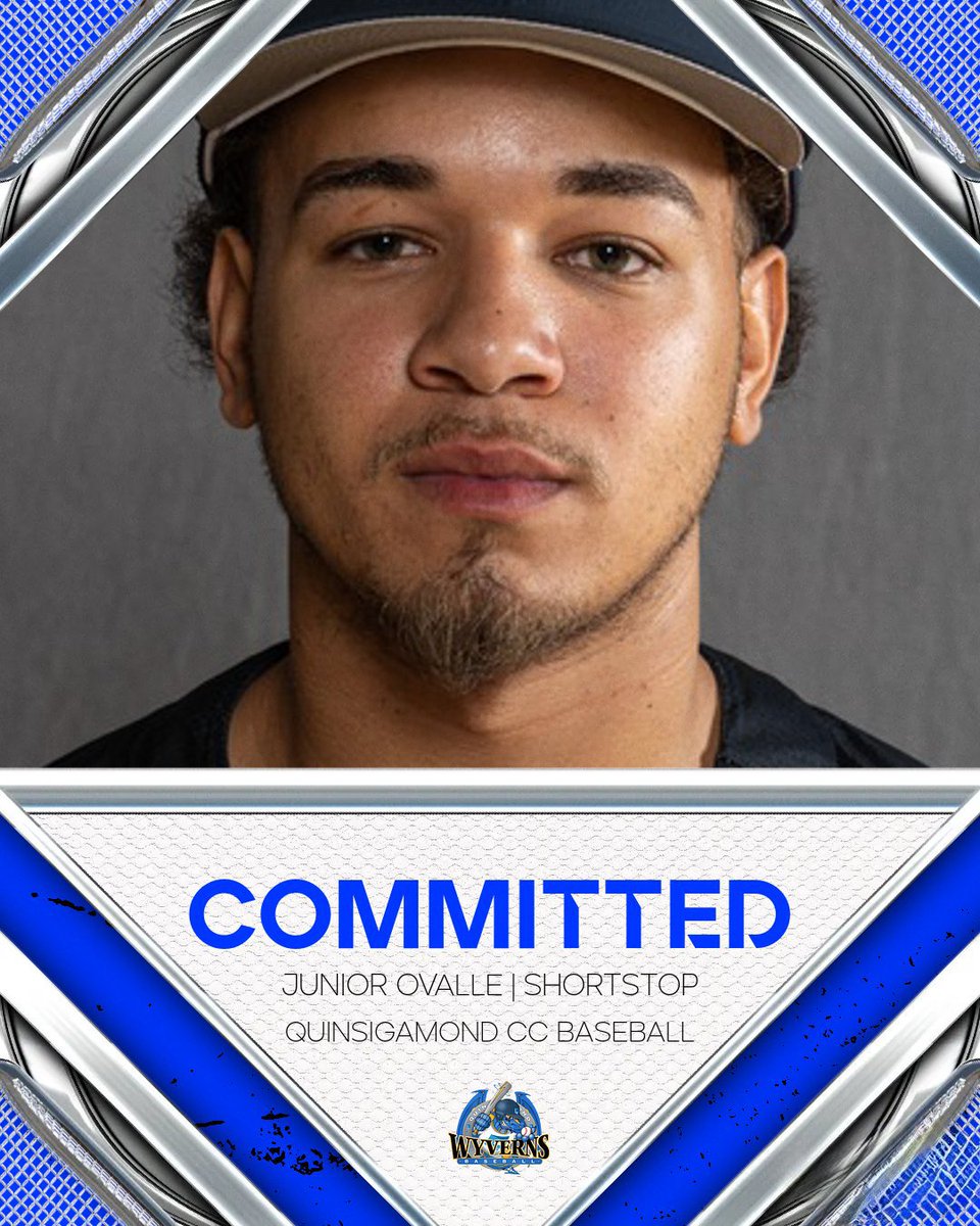🚨 Commitment Alert 🚨 We want to welcome Junior Ovalle from Southbridge Ma. Junior graduated from Southbridge High in 2024. Junior is a great defensive SS, and we are thrilled to sure up the middle of our infield. Cant wait to get going, Junior. #RollVerns🐉