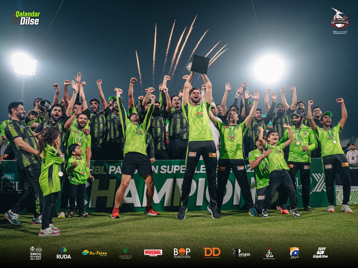 17__December's tweet photo. Congratulations to the Qalandars for winning the PSL trophy for the third time!
#LahoreQalandars
#LahvsQG 
#PSL2025 https://t.co/GdpwB2XkXQ