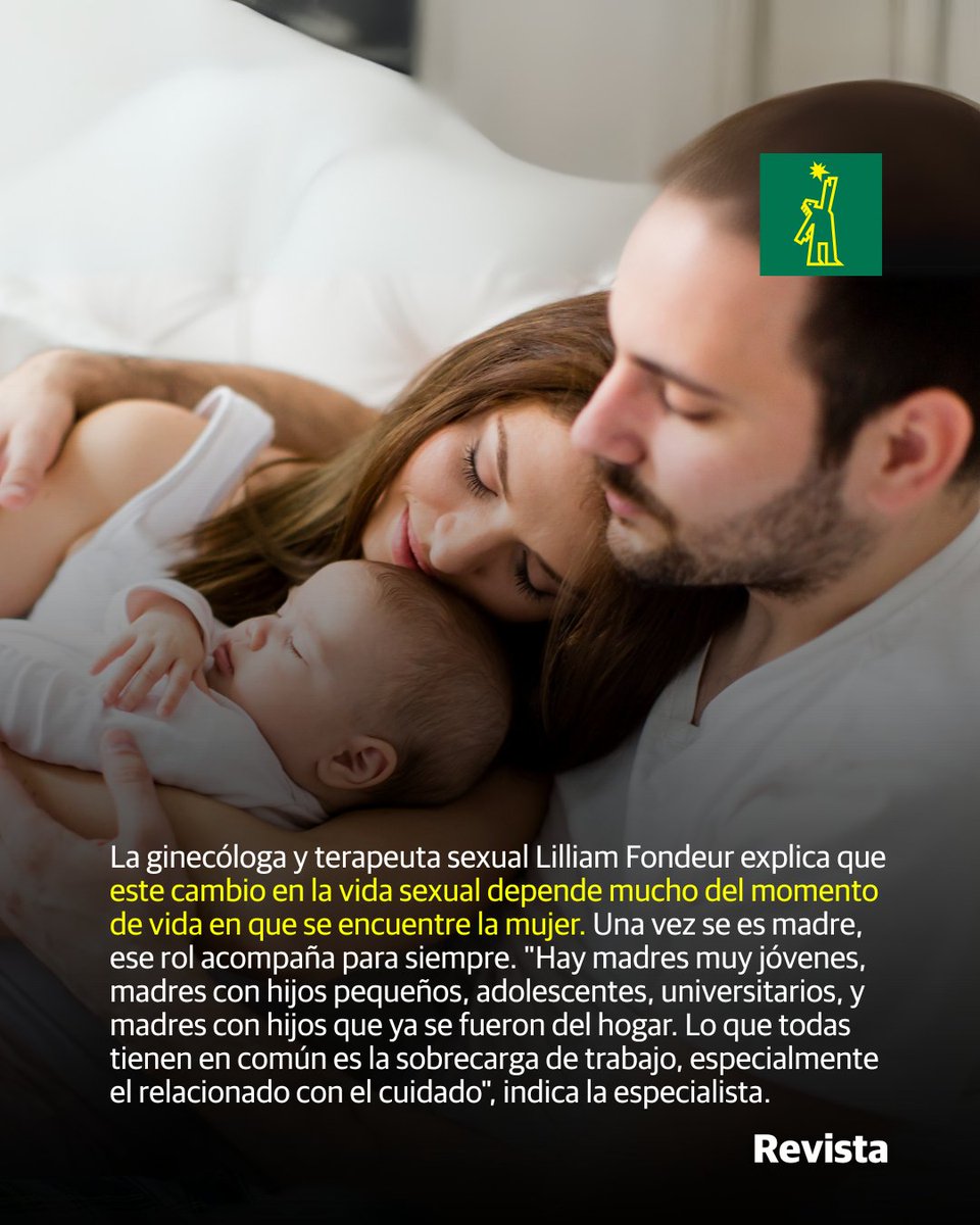 DiarioLibre's tweet photo. ✨ | #RevistaDL | Según un estudio realizado en 2018, el deseo sexual disminuye en un 61% de mujeres y en un 30% de los hombres tras traer niños y niñas al mundo
🔗 https://t.co/7QFi2SUbJG
#DiarioLibre #Maternidad #VidaSexual #Familia #Hombres #Mujeres #Madres #Hijos https://t.co/xnBKd7U2Ap