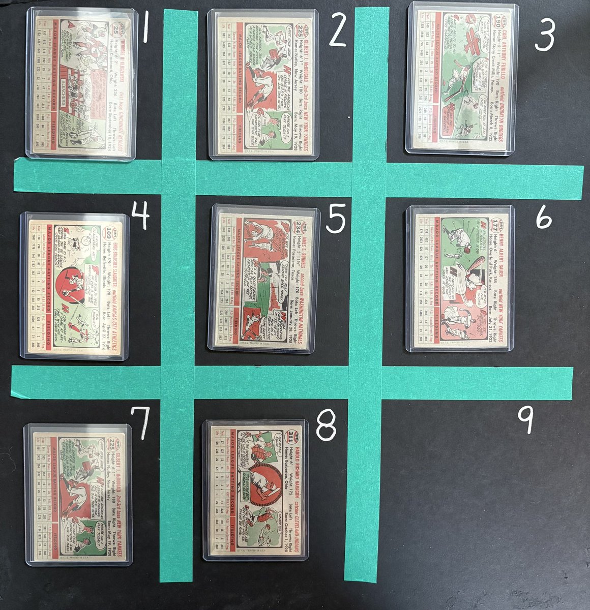 burrisjohn's tweet image. Going to close out the night with a few higher end from 1948-1956…
Lot #71
Priced as marked
See my pinned tweet for shipping and payment info.