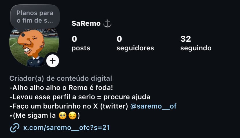 saremo__ofc's tweet image. 🚨🚨🚨🚨🚨

PARA A ALEGRIA DE POUCOS, O SAREMO AGORA ESTÁ NO INSTAGRAM E QUEM NÃO ME SEGUIR LÁ É CORNO!

LINK 🔗👇🏼
instagram.com/saremo__of?igs…
(É o mesmo @ daqui) 

Me dão essa força ai seus lindos 🫶🏻