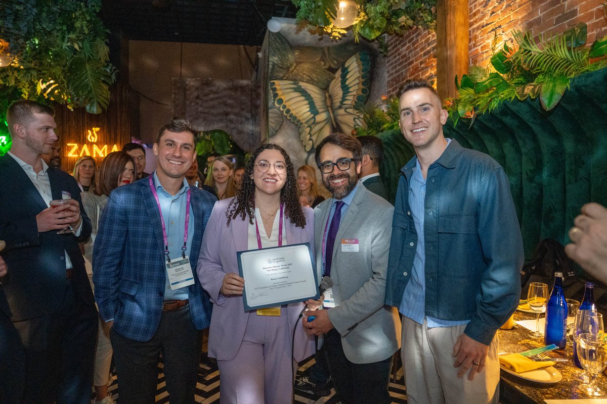 Rainbows in Gastro (@rainbowingastro) on Twitter photo Our event at <a href="/DDWMeeting/">Digestive Disease Week</a> was a hit!
Huge congrats to our Inaugural Travel Award Recipients -- this is the way we continue to move the needle forward, provide precision care to our patients, and grow the pipeline. We are so proud of you all! Our event at <a href="/DDWMeeting/">Digestive Disease Week</a> was a hit!
Huge congrats to our Inaugural Travel Award Recipients -- this is the way we continue to move the needle forward, provide precision care to our patients, and grow the pipeline. We are so proud of you all!