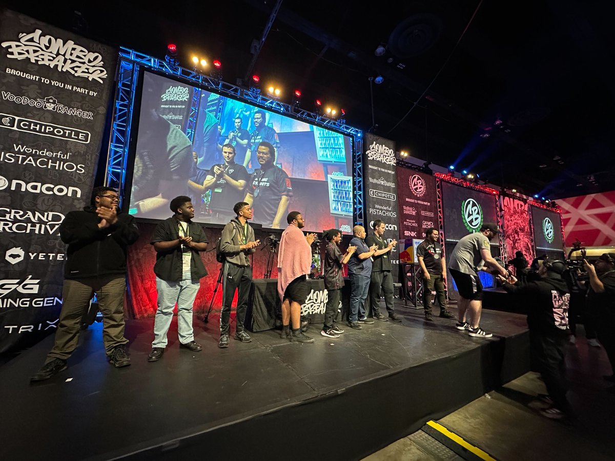 GBVS Esports (@gbvs_esports) on Twitter photo Congratulations to our Top 8 #GBVSR competitors at COMBO BREAKER 2025!
🥇<a href="/SSBFC_Xerom/">Kanme || Xerom</a>
🥈<a href="/Zane_FGC/">PAR| ZaneFGC</a>
🥉<a href="/Rensoshi/">Monarch @ Combo Breaker</a>
4️⃣<a href="/ELSA_NIER/">Kanme | Elsa</a>
5️⃣<a href="/insurgent623U/">Insurgent</a>, <a href="/RyazoGt/">Ryazo 🔜 Combo Breaker</a>
7️⃣<a href="/KazunkaiXa/">Kazunkai 🔜 CB2025</a>, <a href="/BlueSkyGuyBSG/">ONi | BlueSkyGuyBSG 🇭🇹</a>
Great work starting the season strong! We'll see you at your next tournament!
#AWT25_26 #CB2025 Congratulations to our Top 8 #GBVSR competitors at COMBO BREAKER 2025!
🥇<a href="/SSBFC_Xerom/">Kanme || Xerom</a>
🥈<a href="/Zane_FGC/">PAR| ZaneFGC</a>
🥉<a href="/Rensoshi/">Monarch @ Combo Breaker</a>
4️⃣<a href="/ELSA_NIER/">Kanme | Elsa</a>
5️⃣<a href="/insurgent623U/">Insurgent</a>, <a href="/RyazoGt/">Ryazo 🔜 Combo Breaker</a>
7️⃣<a href="/KazunkaiXa/">Kazunkai 🔜 CB2025</a>, <a href="/BlueSkyGuyBSG/">ONi | BlueSkyGuyBSG 🇭🇹</a>
Great work starting the season strong! We'll see you at your next tournament!
#AWT25_26 #CB2025