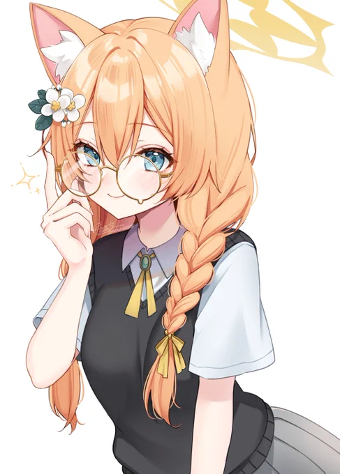 #ブルアカ 眼鏡マリー(※捏造衣装) 