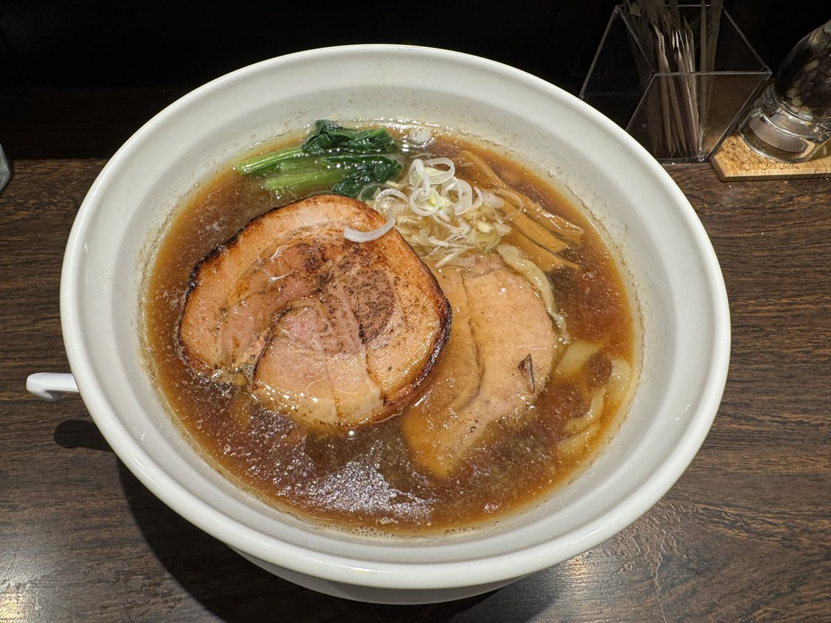 秋刀魚出汁ともちもち麺うますぎて痺れた🍜
#ラーメン　#瑞藤