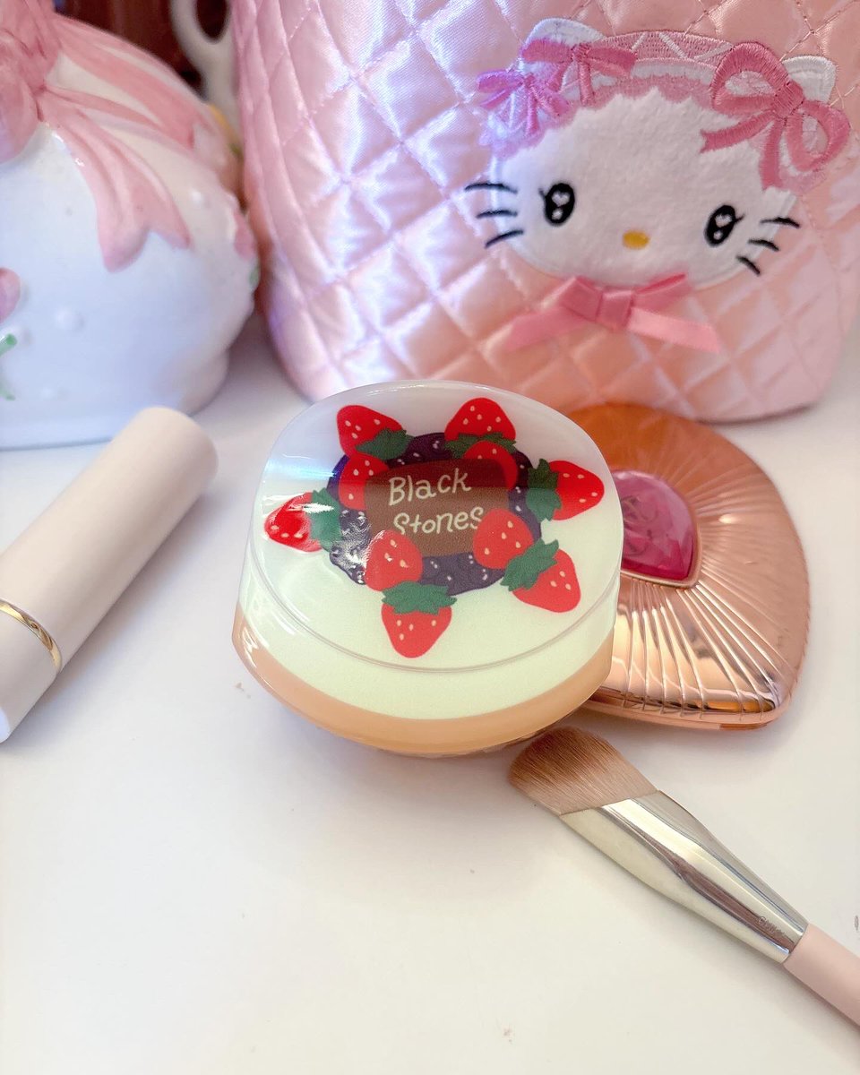 Black stones cake claw clips