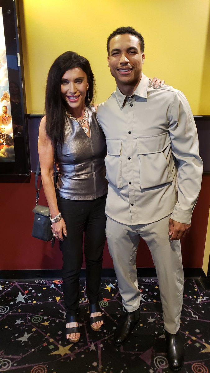 megfarrisWWL's tweet image. Invited to premiere #missionimpossible Wed by star @GregTarzanDavis of NOLA! TikTok influencer @trevor_norris0 came w/me too. Thriller Movie! Tarzan invited acting students 
 #nocca #karr #lsu Thurs he joined 
 my talk show *message meg* out this week streaming on WWL+ TV app #fb