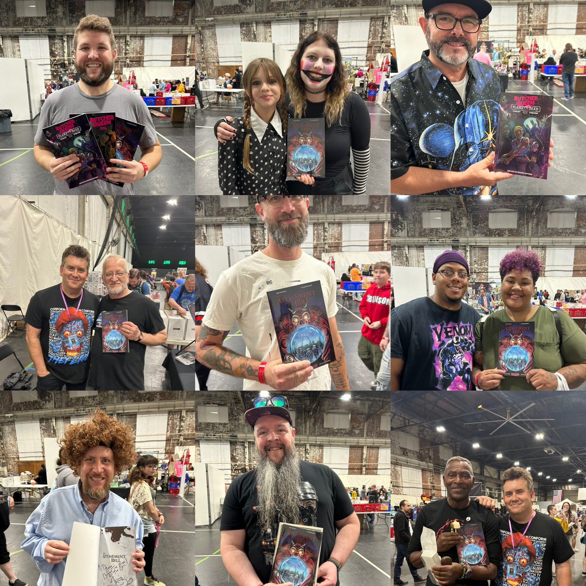 Jim Ousley (@jimousley) on Twitter photo I had a GREAT time at <a href="/2RiversComicCon/">TwoRiversComicCon</a>! Besides all of the incredible folks I got to speak with, I had the pleasure of meeting legendary Conan the Barbarian/Star Wars/Iron Fist writer Roy Thomas.
Hats off to everyone who made it happen! <a href="/indiecomicszone/">Indie Comics Zone</a> #readmorecomics #comics I had a GREAT time at <a href="/2RiversComicCon/">TwoRiversComicCon</a>! Besides all of the incredible folks I got to speak with, I had the pleasure of meeting legendary Conan the Barbarian/Star Wars/Iron Fist writer Roy Thomas.
Hats off to everyone who made it happen! <a href="/indiecomicszone/">Indie Comics Zone</a> #readmorecomics #comics