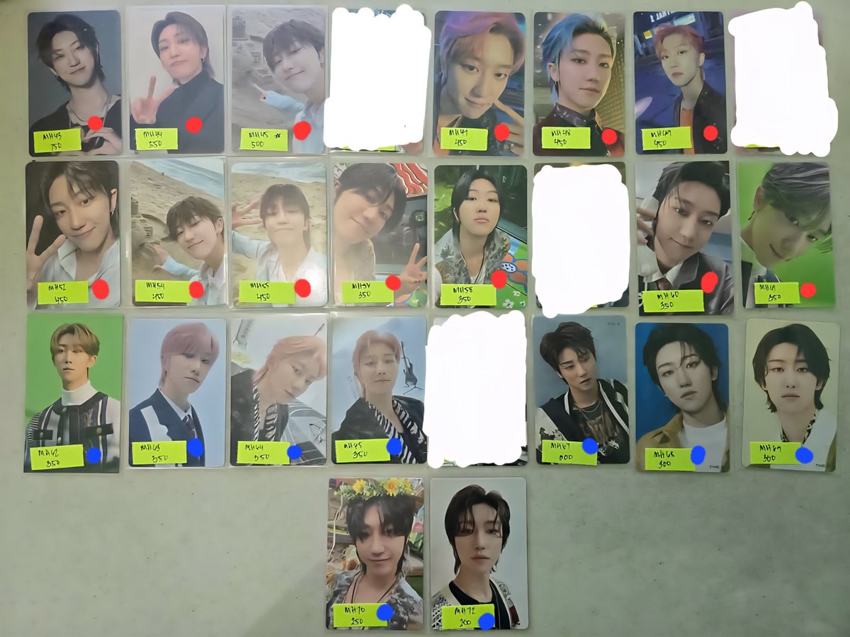 WTS LFB INTEREST CHECK PH

Jun &amp; The8 Quitting Sale - ₱36,150 

PBD:
🔴 - ₱350 ea (84 pcs)
🔵 - ₱150 ea (23 pcs)
Unmarked - ₱50 ea (26 pcs)
US LDs - ₱1k ea (2 pcs)

— must take all to push
— ignore prices in photo
— PAYO or 50% PAYO, RB 1WK
— hatian ✅

💌 DM me!