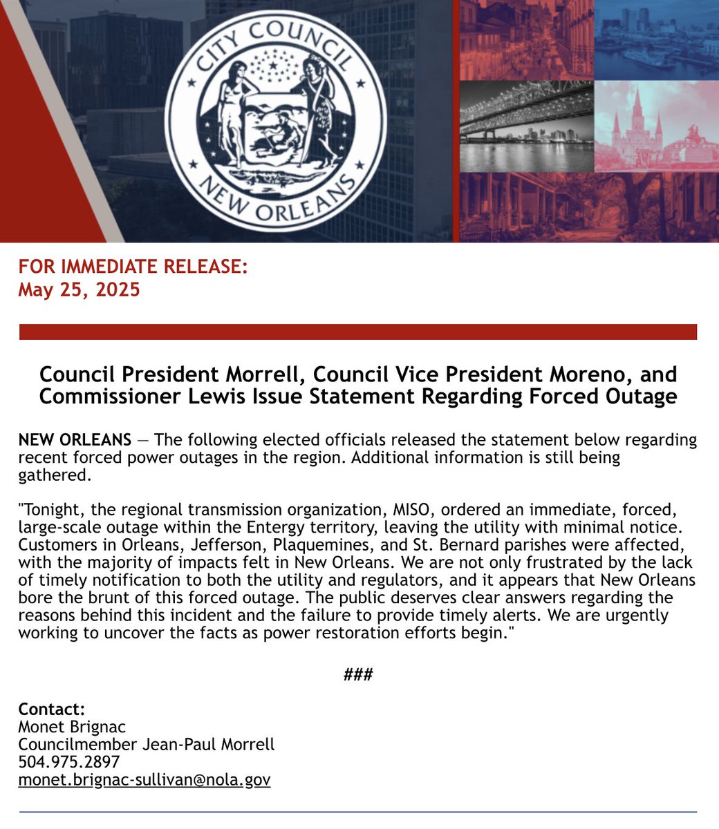 Statement from @jpmorrell, <a href="/HelenaMorenoLA/">Helena Moreno</a>, <a href="/davantelewis/">Commissioner Davante Lewis</a>