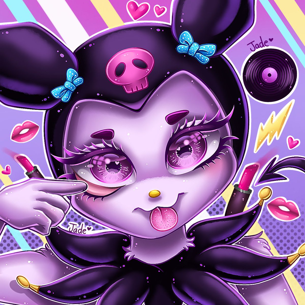 Official_LobaXD's tweet photo. Fanart I made of Sanrio characters ☺️ I hope you like it and can give me a like and follow me❤️
Pd: I know Cinnamoroll is a boy, but I wanted to make him a female version. I promise to make another drawing of this him as a male.
#hellokittyfanart #sanriofanart #kuromiandmelody https://t.co/dij1pO0obR