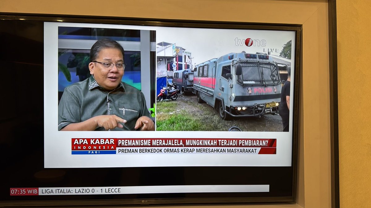 Sedang rame urusan premanisme