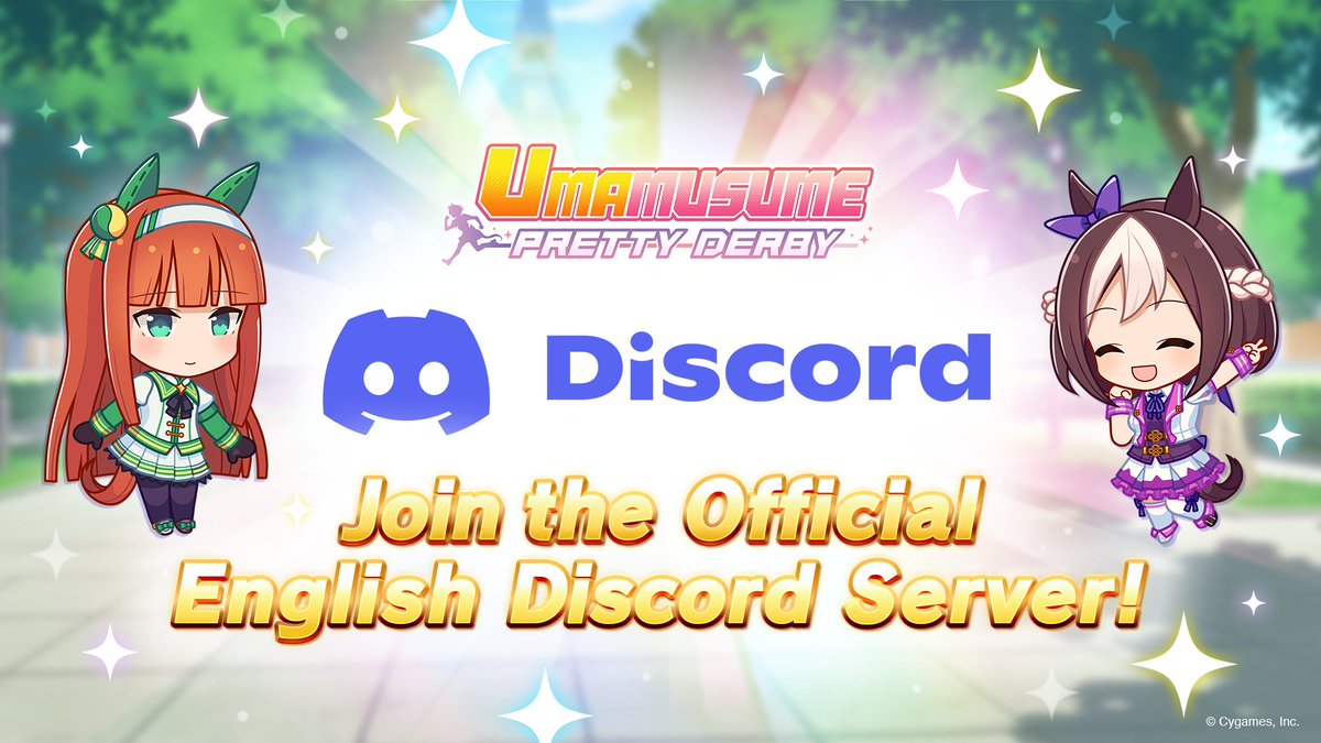 英語版はオフィシャルディスコードあるのか。日本語版も頼む #ウマ娘