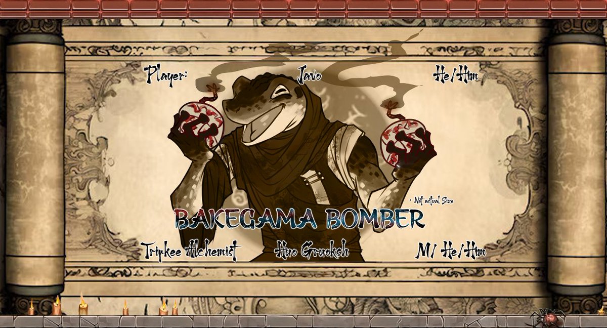 Evermore_VT's tweet image. Another player for you 

We have da boy @JavoVT 

Javo will be playing The Bakegama Bomber, Huo Gruoksh