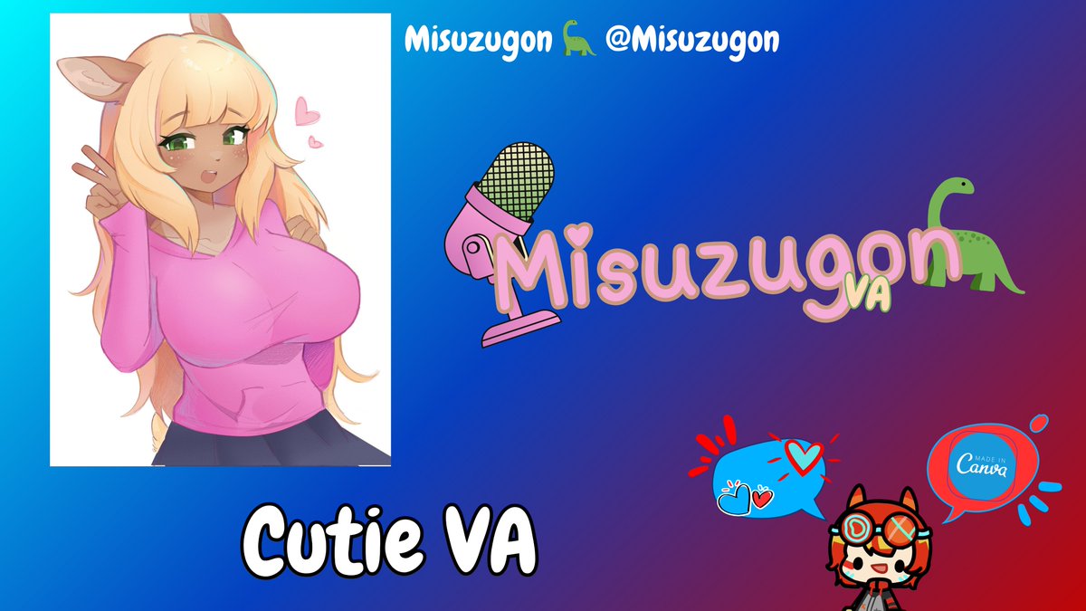 Heyo <a href="/Misuzugon/">Misuzugon 🦕</a> <a href="/MarieSuzuVA/">Marie Suzu</a> I made something for you.