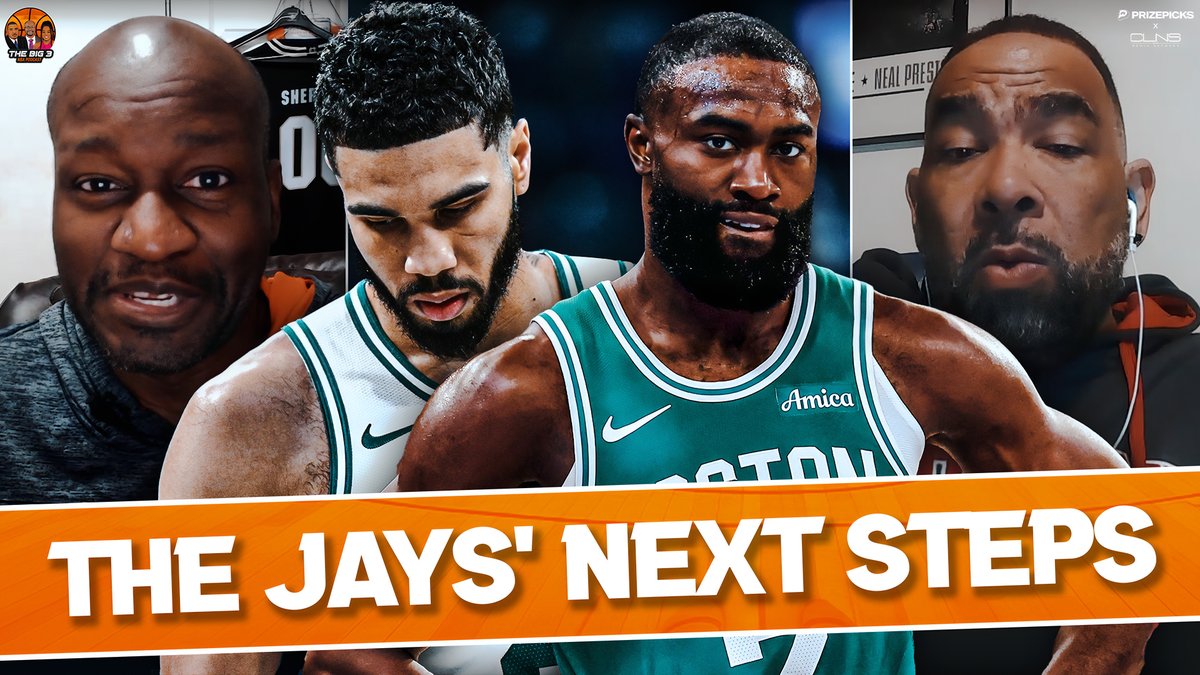 Celtics on CLNS (@celticsclns) on Twitter photo Can Jaylen Brown be the #Celtics #1 with Jayson Tatum out?๐ค
<a href="/ASherrodblakely/">A. Sherrod Blakely</a> & <a href="/GwashburnGlobe/">gary washburn</a> talk C's, NBA playoffs and more on the latest episode of The BIG 3 NBA Podcast!๐
WATCH: youtu.be/_d3CWas-gPU
LISTEN: tinyurl.com/24n2h6fx Can Jaylen Brown be the #Celtics #1 with Jayson Tatum out?๐ค
<a href="/ASherrodblakely/">A. Sherrod Blakely</a> & <a href="/GwashburnGlobe/">gary washburn</a> talk C's, NBA playoffs and more on the latest episode of The BIG 3 NBA Podcast!๐
WATCH: youtu.be/_d3CWas-gPU
LISTEN: tinyurl.com/24n2h6fx