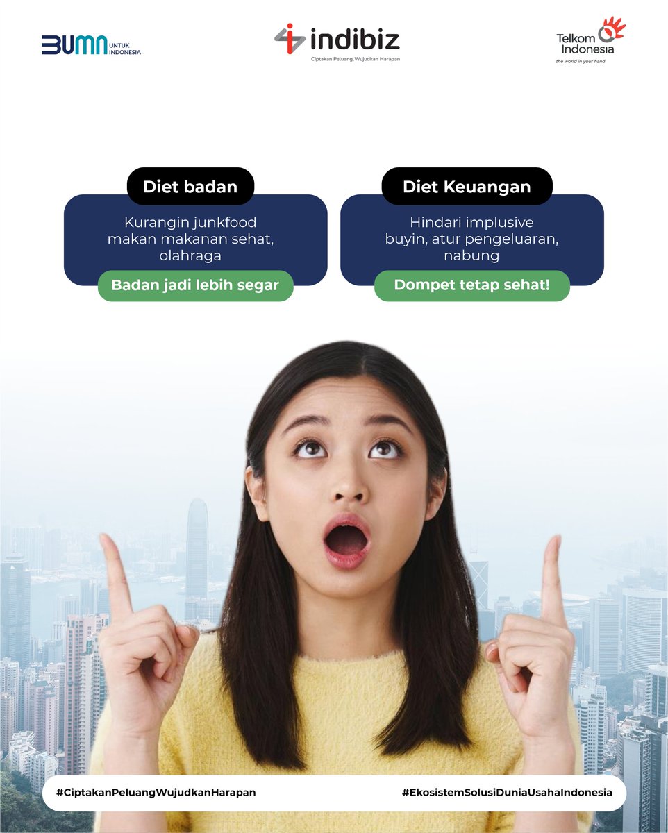 Indibiz_jtdiy's tweet photo. Monitoring transaksi bisnismu, biar Finpay aja.
Dengan Finpay payment gateway, pelanggan punya banyak opsi pembayaran, transaksinya bisa dipantau di mana aja secara real-time!
Info lengkap https://t.co/GFiGO4OYp7
#indibizjtd #indibiz #FINPAY #ciptakanpeluangwujudkanharapan https://t.co/jj05Ivllyu