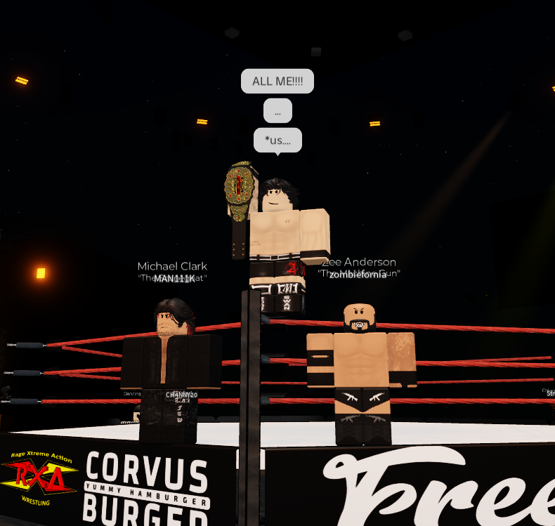 AlexSwanRW's tweet photo. 2 FOR 2..
#ANDNEW INAGURAL RXA DIGITAL MEDIA CHAMPION
#ANDNEW MWCW TELEVISION CHAMPION.

RXA: [4/3/3/2]
MWCW: [3/2/0]

GGS TO ALL OPPONENTS IN THE MATCHES

ALEX SWAN IS BACK.
#LEGACYMAKER #1OF1 https://t.co/6J8TWCvIyv