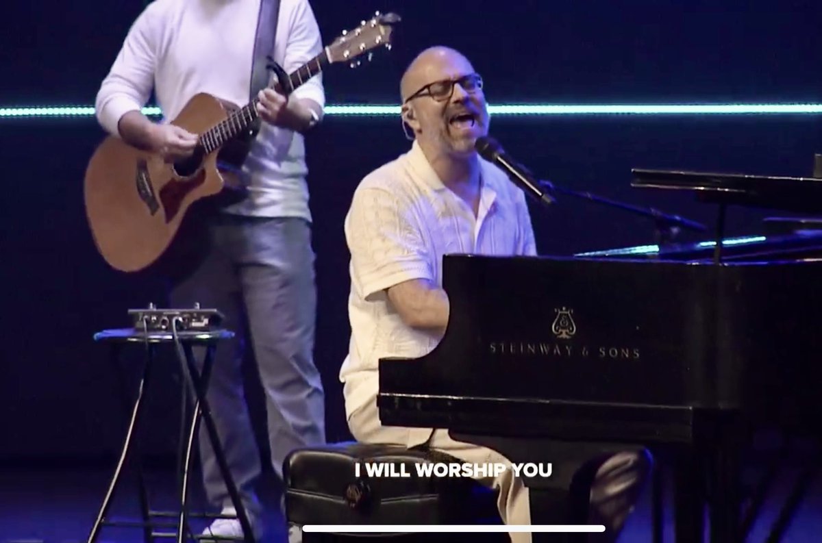 jeffdeyo's tweet photo. Such a great Memorial Day Sunday at Cedar Valley this morning. Powerful altar ministry, scripture based singing and worship, and a compelling message on overcoming temptation in the power of the Spirit! #BlessTheLord #Psalm103 #OldSchool #Duet #DeyoOriginal #GrandPiano #JamesOne https://t.co/zchTh8fZzD