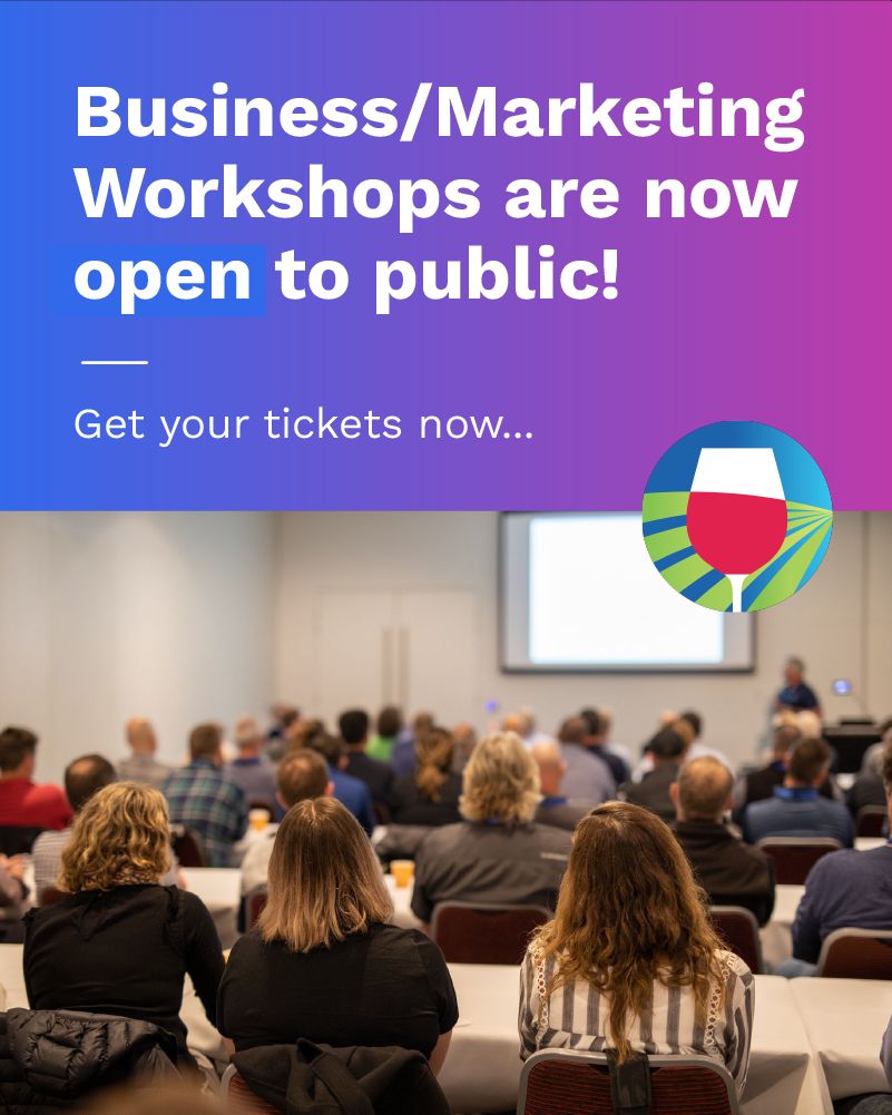 Our Business/Marketing Workshops are now open to the public, no registration required!

Learn from industry experts, boost your skills in marketing, branding, and business strategy and network with like-minded professionals.

Limited spots available: awitc.eventsair.com/19awitc/busine…