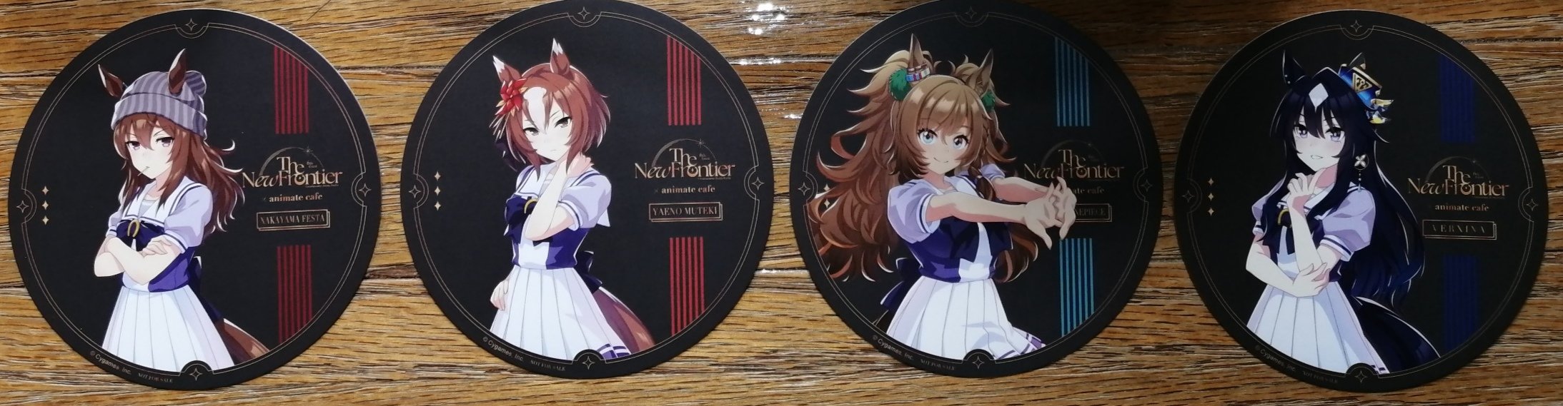 ウマ娘 6th アニメイトカフェ 有償特典 アクリルコースター