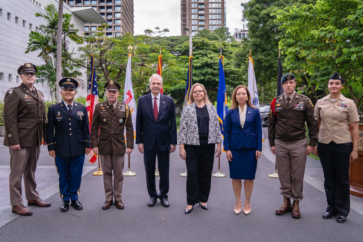 Embassy Bangkok held a Memorial Day ceremony May 21 to honor members of America’s armed services and commemorate those who made the ultimate sacrifice for our country.