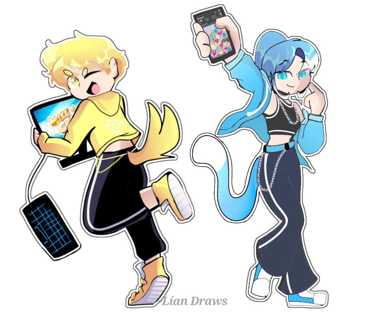 DrawsLian13079's tweet photo. Mikecrack y akela versión humanos, a mi estilo ✨
#LPDM #lasperreriasdeMike #mikecrack https://t.co/NiY282bmGJ