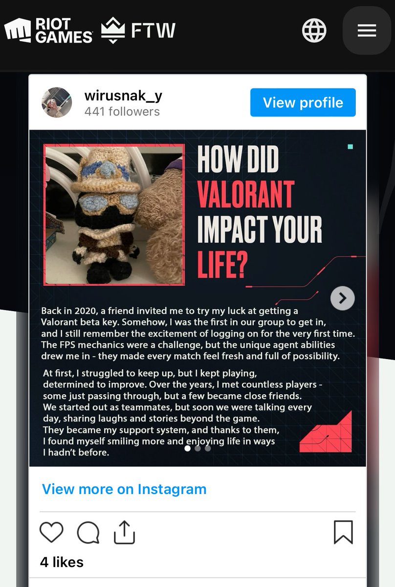Wirusnak's tweet photo. Shared a story about valorant , please check it out and leave a like ❤️

https://t.co/VhfzWVTddX https://t.co/bRU2r9cLe8