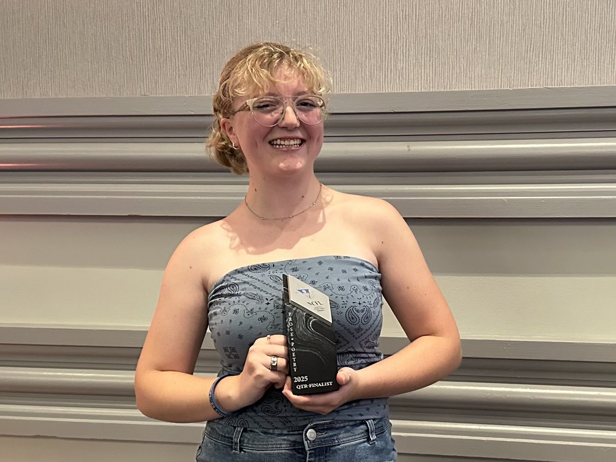 Caitlynn Palmer, in her first and only year of speech and debate, placed in the top 24 in the country in Oral Interpretation of Literature!  We are Viking proud ❤️🔥❤️🔥❤️🔥❤️🔥❤️🔥