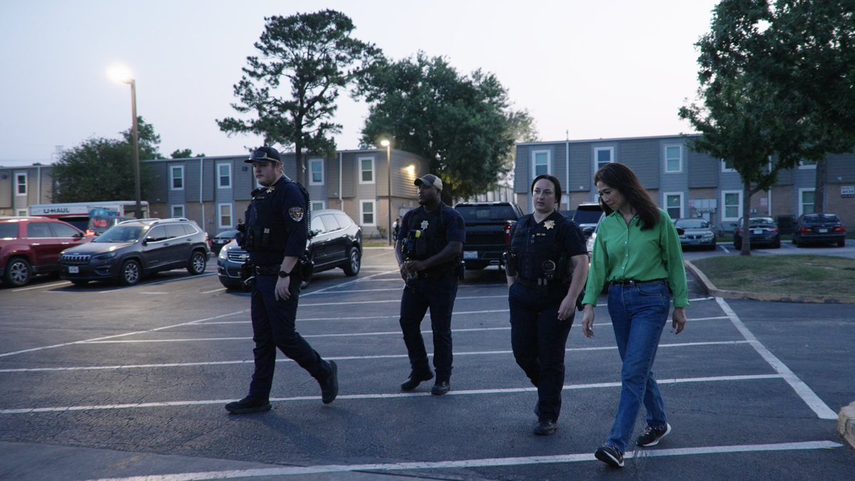 MayorAlizaDutt's tweet photo. Friday night I had the opportunity to go out with both the Harris County Sheriff’s Office and the Houston Police Department. 

I was honored to stand side by side with the brave men and women who work daily to protect our communities.

Thank you to every law enforcement officer for your hard work, courage, and dedication.