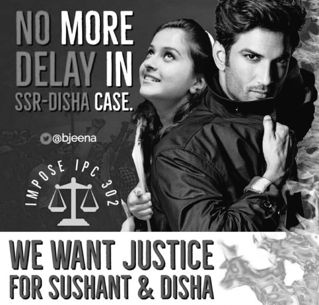Shweta*🌿🕊️* 🦋4SSR🦋 (@itsshweta211031) on Twitter photo The World Awaits #JusticeForDishaSalian
#JusticeForSushant️SinghRajput
5 Yrs Since Their Lives Were Brutally Snatched Away
Which Exposed D Dirty Game Of Politics,Nexus & Corrupt System Which Fails Into Deliver Justice
<a href="/Dev_Fadnavis/">Devendra Fadnavis</a>
<a href="/NiteshNRane/">Nitesh Rane</a>
Remembering Disha On Her BDay🥀 The World Awaits #JusticeForDishaSalian
#JusticeForSushant️SinghRajput
5 Yrs Since Their Lives Were Brutally Snatched Away
Which Exposed D Dirty Game Of Politics,Nexus & Corrupt System Which Fails Into Deliver Justice
<a href="/Dev_Fadnavis/">Devendra Fadnavis</a>
<a href="/NiteshNRane/">Nitesh Rane</a>
Remembering Disha On Her BDay🥀